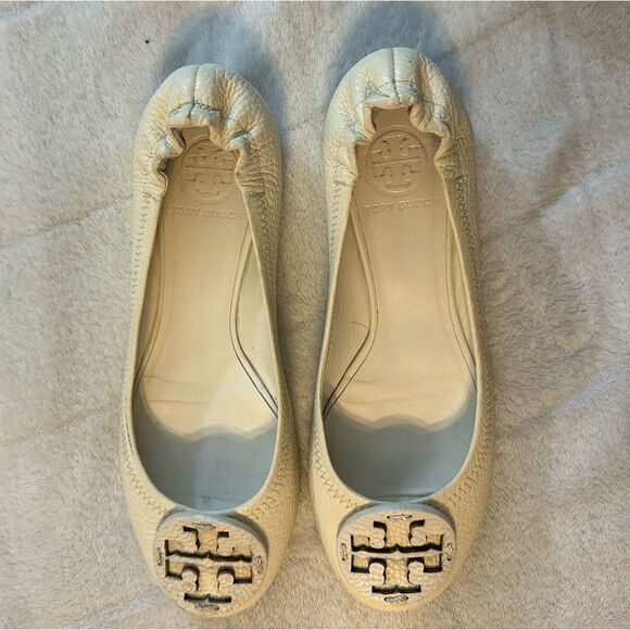 Tory Burch Cream Flats - Picture 7 of 9